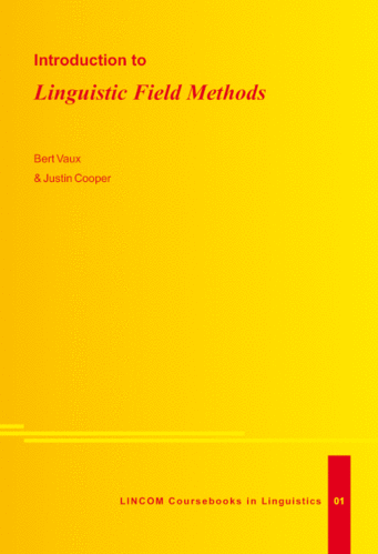 LCL 01: Introduction to Linguistic Field Methods