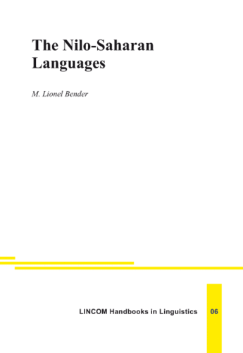 LHL 06: The Nilo-Saharan Languages
