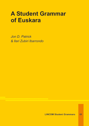 LSG 01: A Student Grammar of Euskara