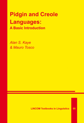 LTL 05: Pidgin and Creole Languages