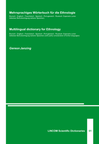 LSD 01: Multilingual dictionary for Ethnology