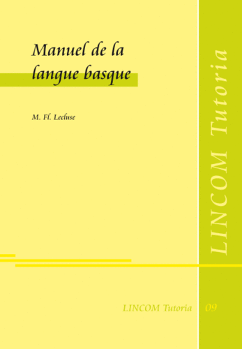 LINCT 09: Manuel de la langue basque